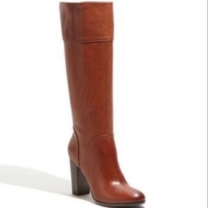 Halogen Brown Heeled Boots